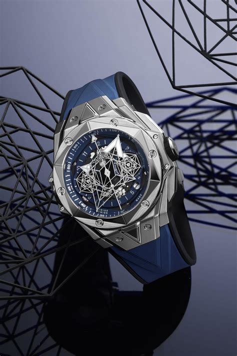 hublot big bang special edition stripes on dial|Hublot spirit of sang bleu.